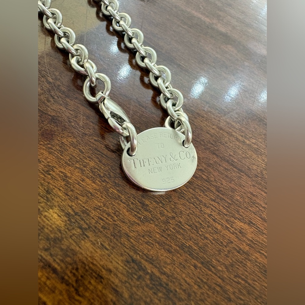 VINTAGE TIFFANY & CO “Return To Tiffany” sterling silver choker - Picture 10 of 10